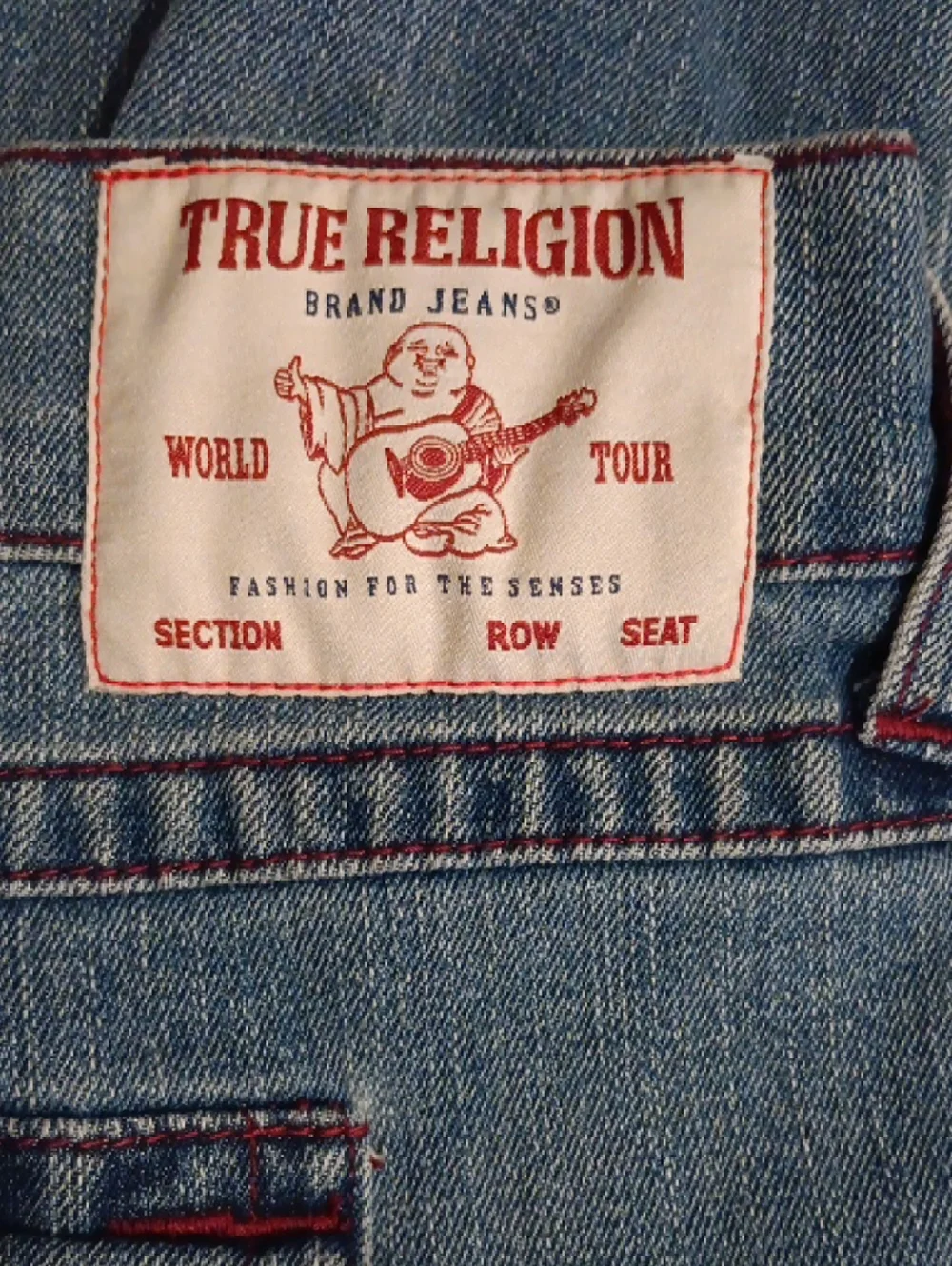 True Religion Blue Distressed Men’s Jeans